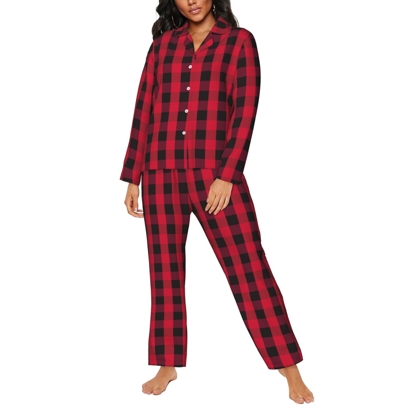 Personalized Christmas Pajamas Set for Her
