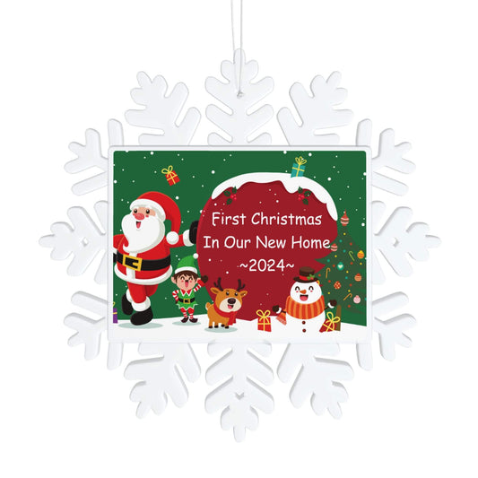 Christmas Snowflake Ornament for New Home