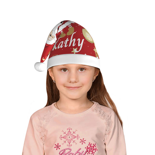 Custom Christmas Hat For Kids Santa