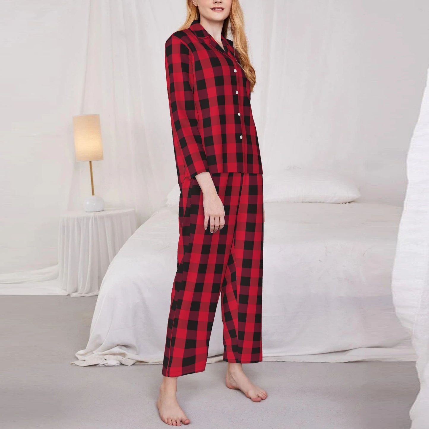 Personalized Christmas Pajamas Set for Her