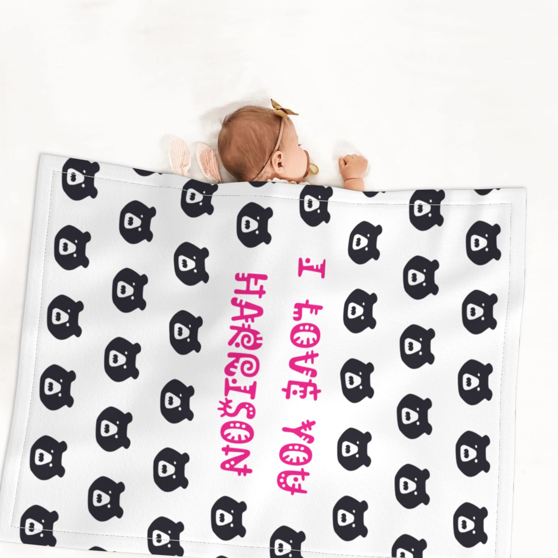 Personalized baby blanket