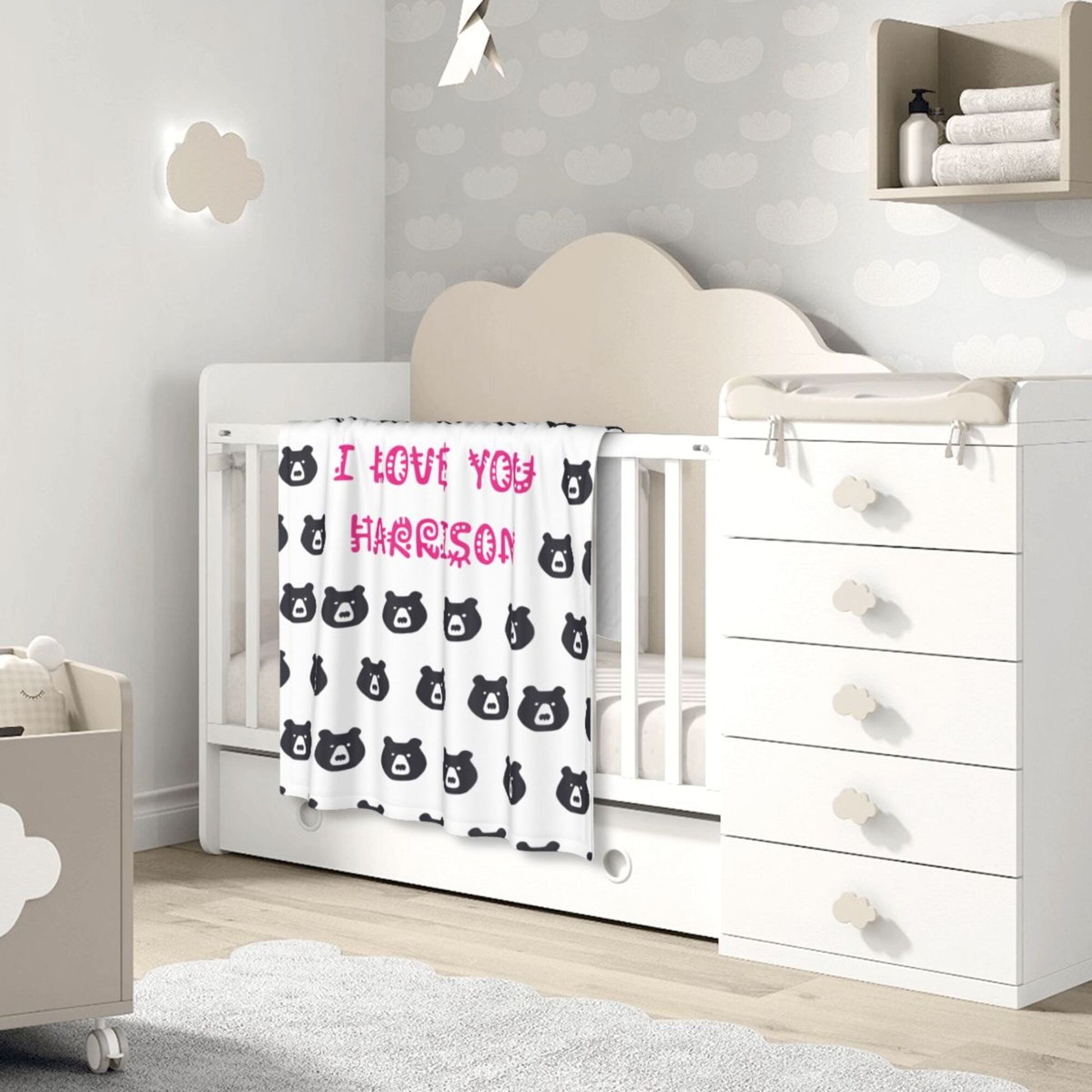 Personalized baby blanket