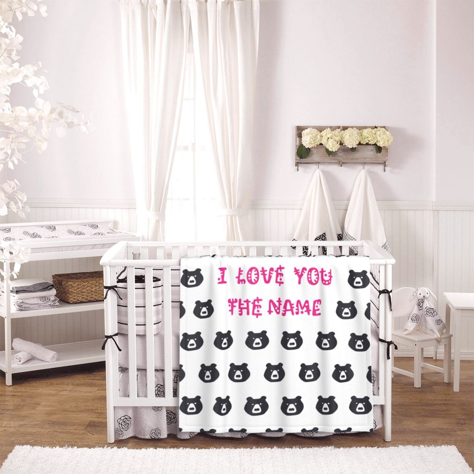 Personalized baby blanket