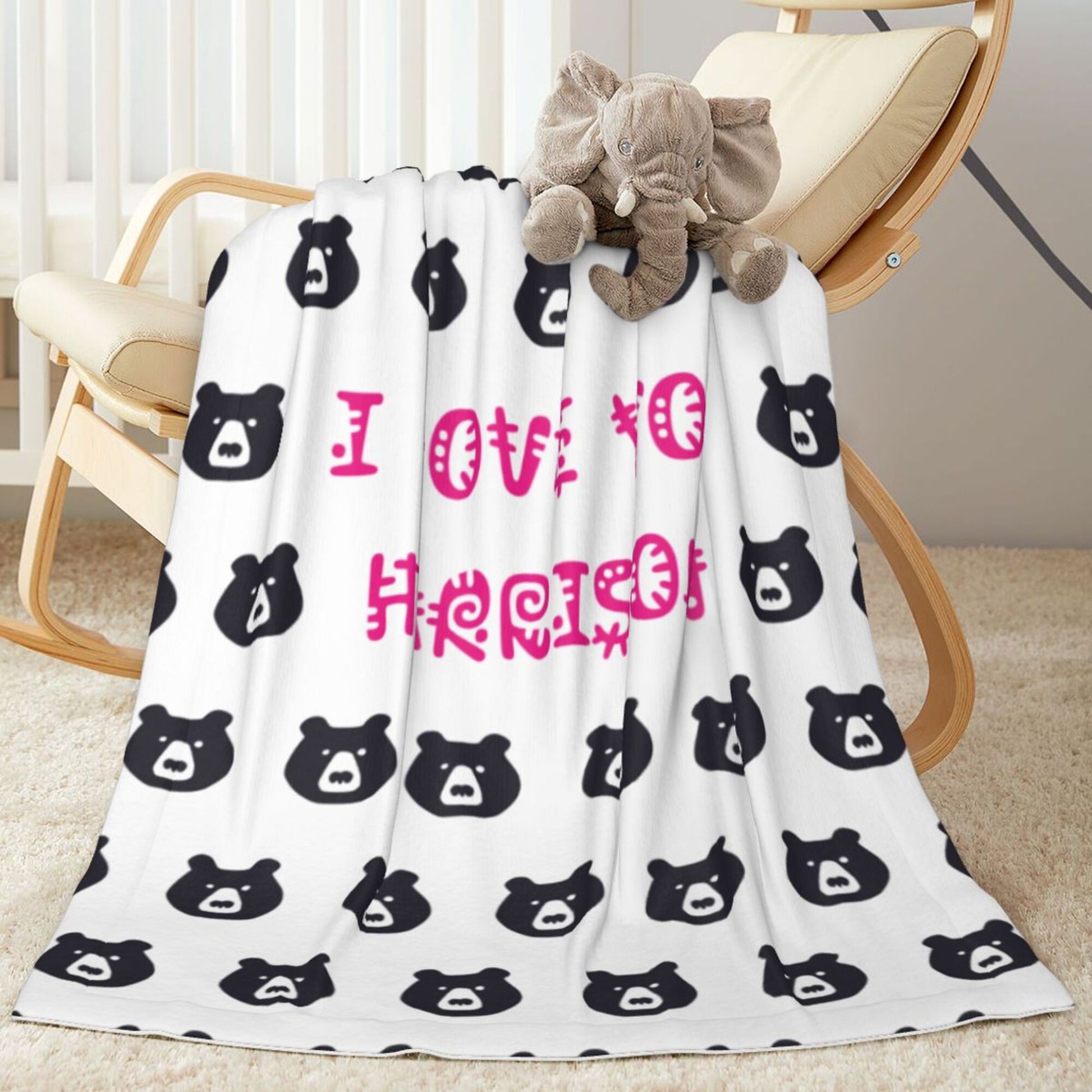 Personalized baby blanket