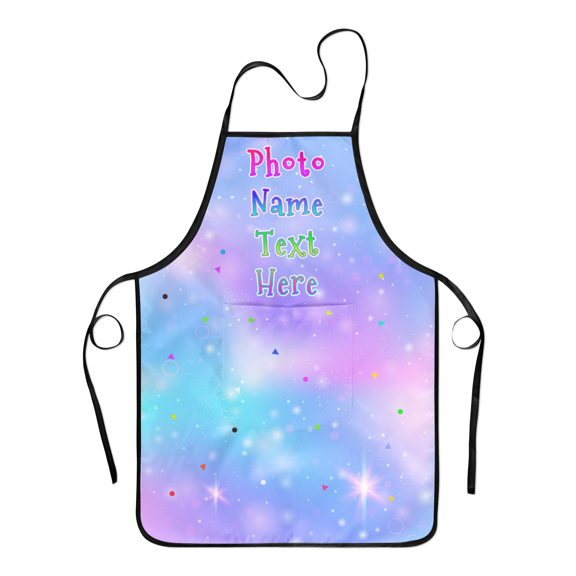 kids apron unicorn colorful