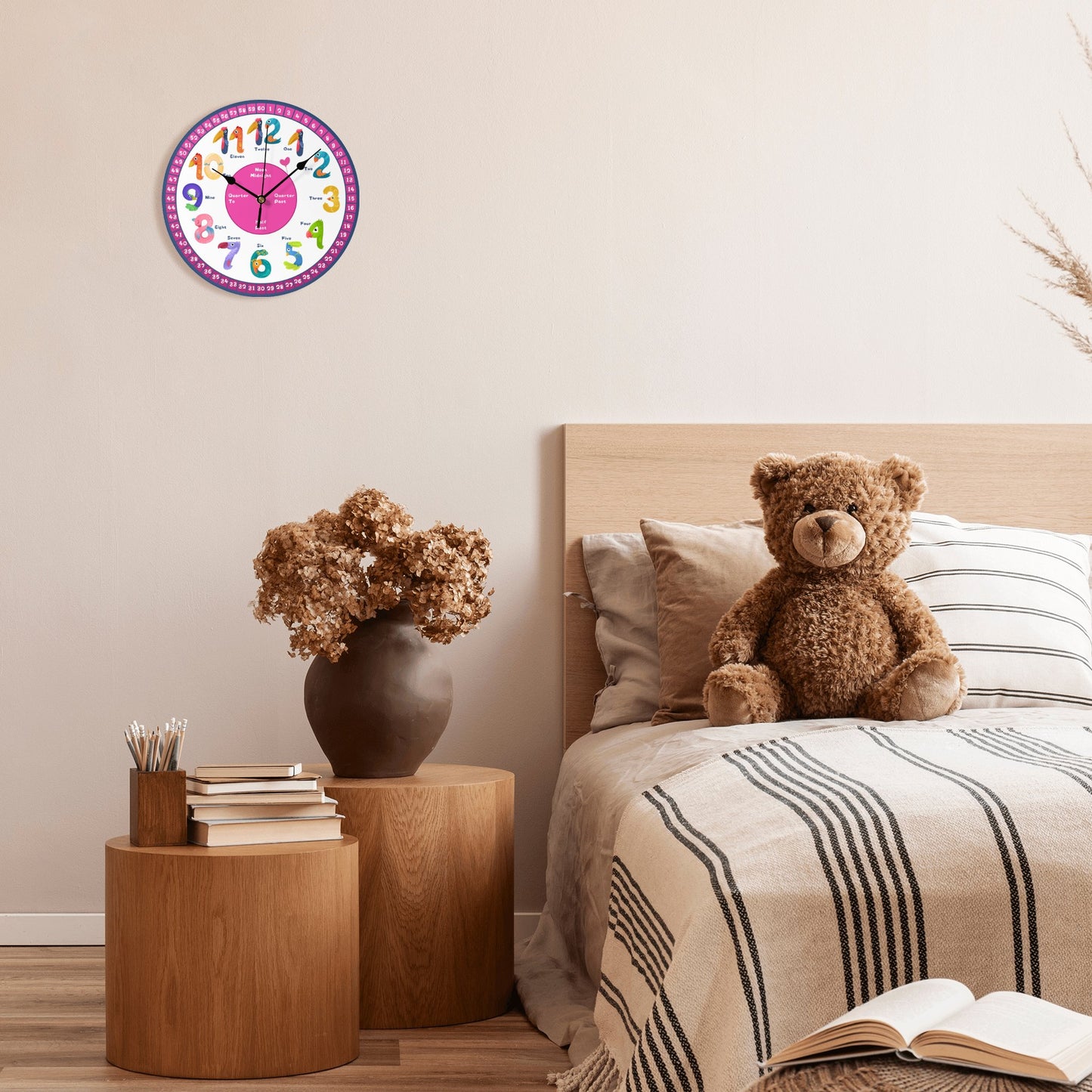 kids learning tiem clock