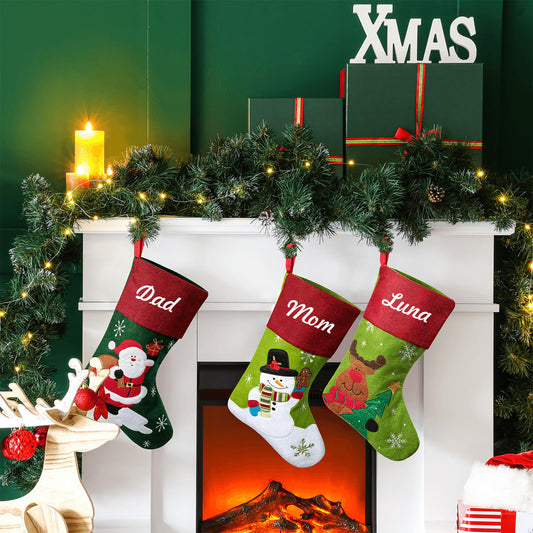 personalized Christmas stockings