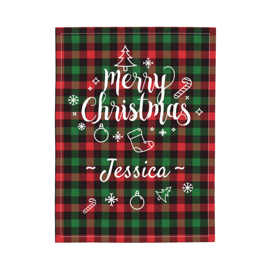 Personalized Christmas Baby Blanket