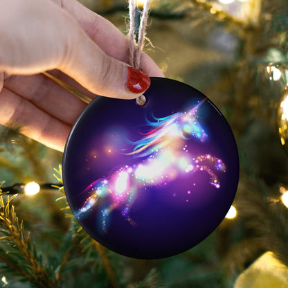 Christmas Tree Unicorn Ornaments Gifts