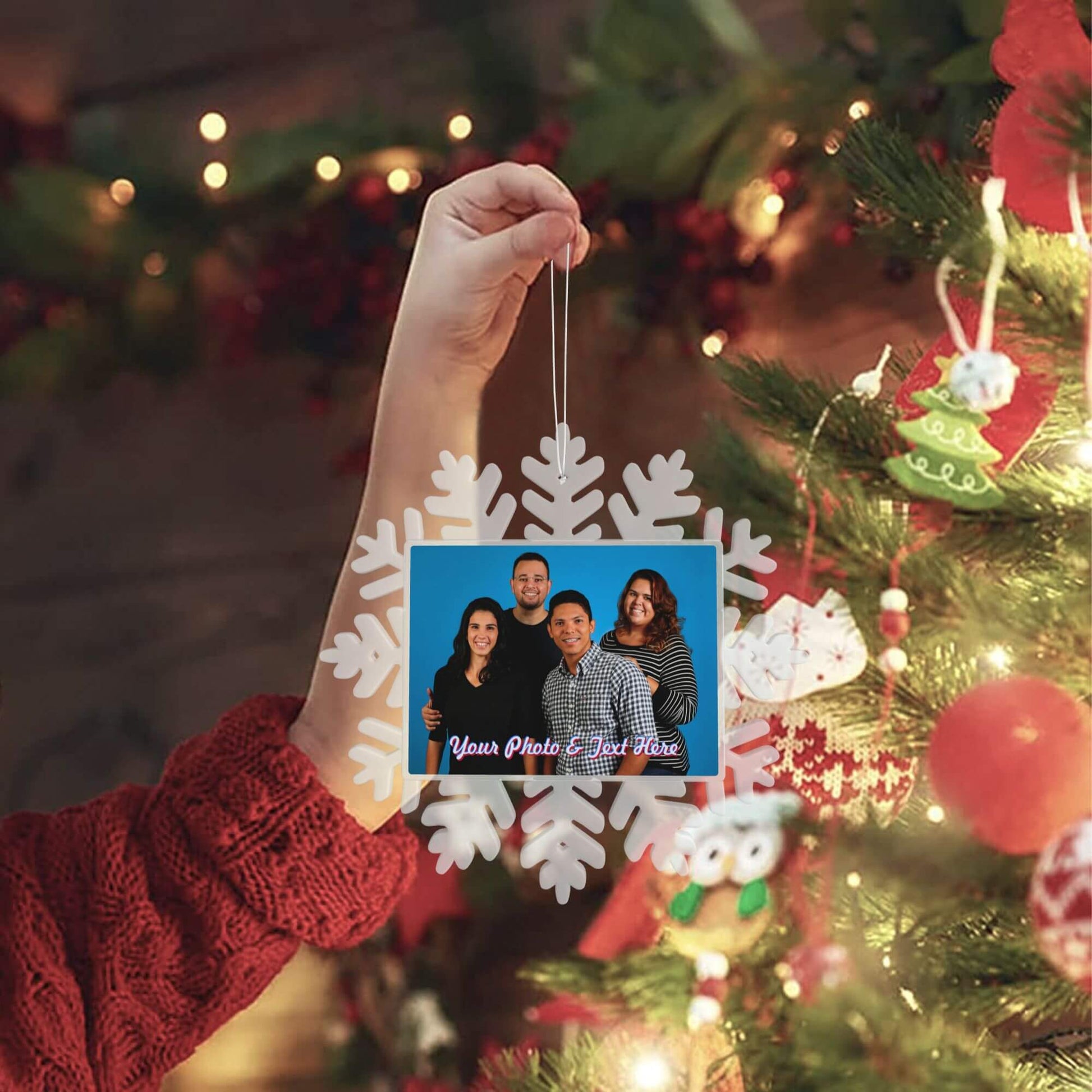 Christmas Snowflake Ornaments