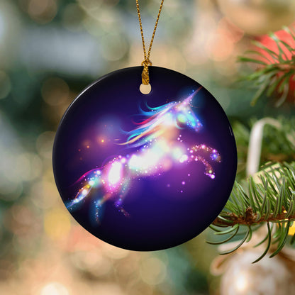 Christmas Tree Unicorn Ornaments Gifts