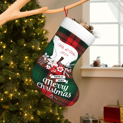 Custom Christmas Stockings Bear