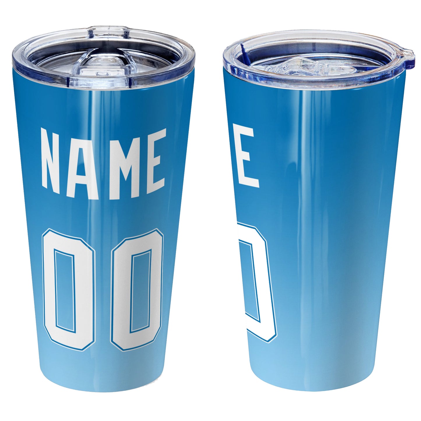 Custom tumbler personalized American football tumblers with name number for men women dad sports fans gifts