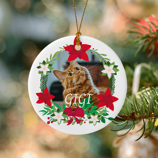 Personalized Christmas Ornaments for Cat