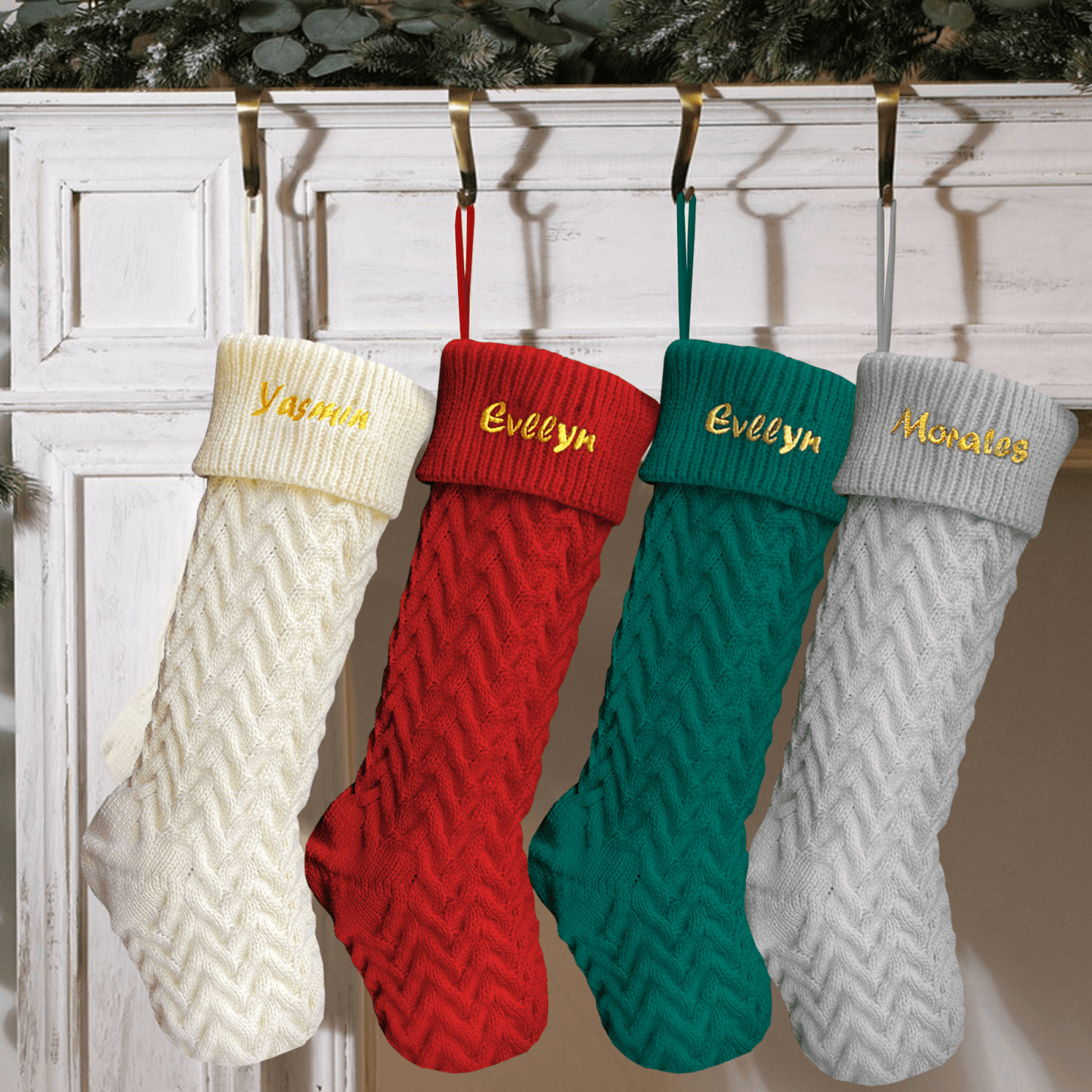 Personalized Christmas Stockings with Name