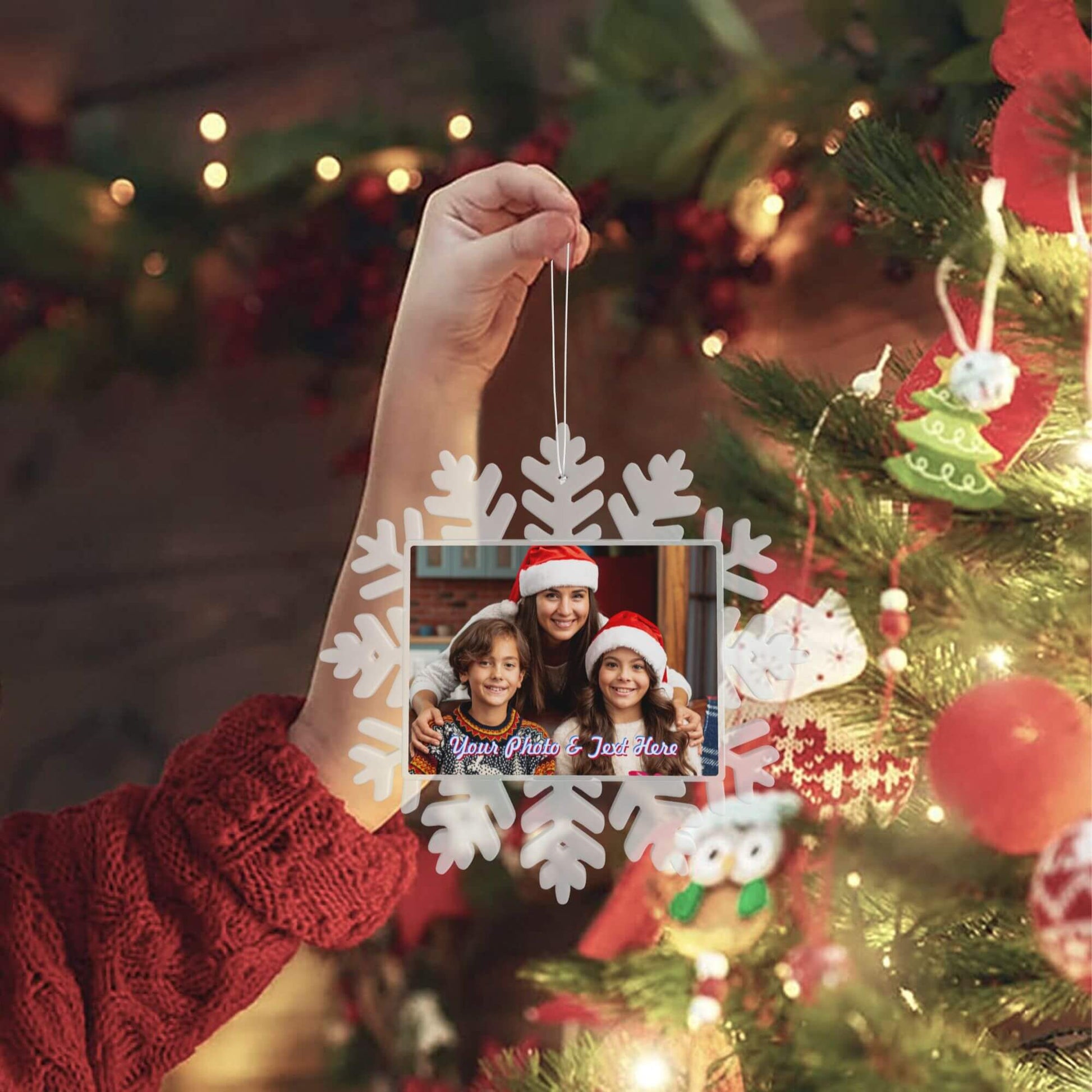 Christmas Snowflake Ornaments