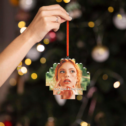 Christmas Building Bricks Ornaments