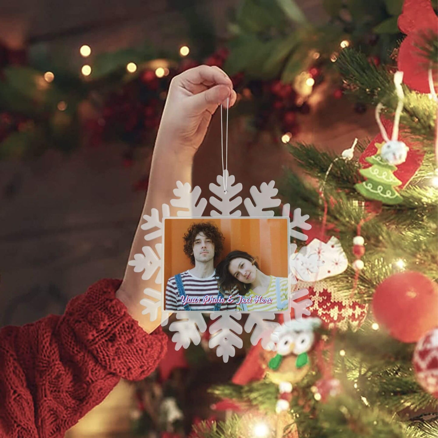 Christmas Snowflake Ornaments