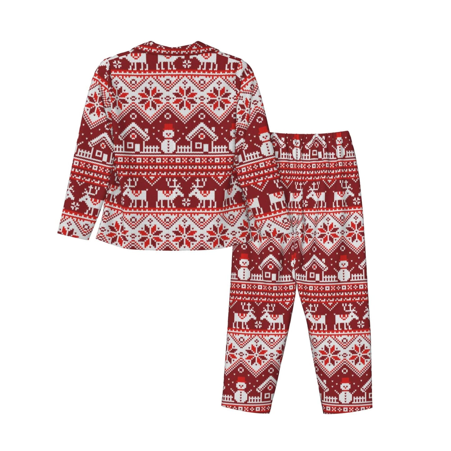 Christmas Pajamas Sets Women Snowman