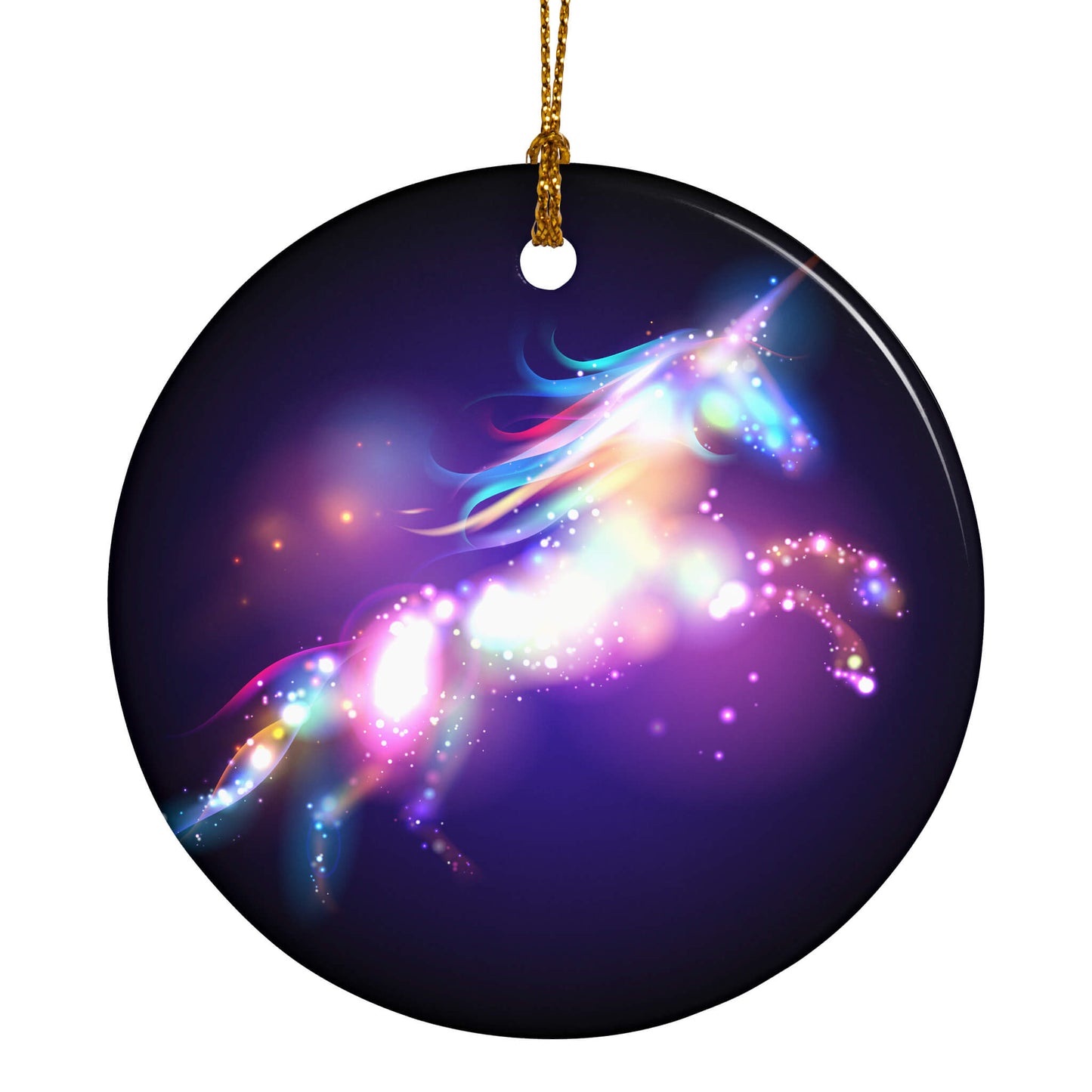 Christmas Tree Unicorn Ornaments Gifts