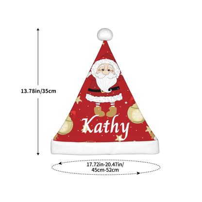 Custom Christmas Hat For Kids Santa