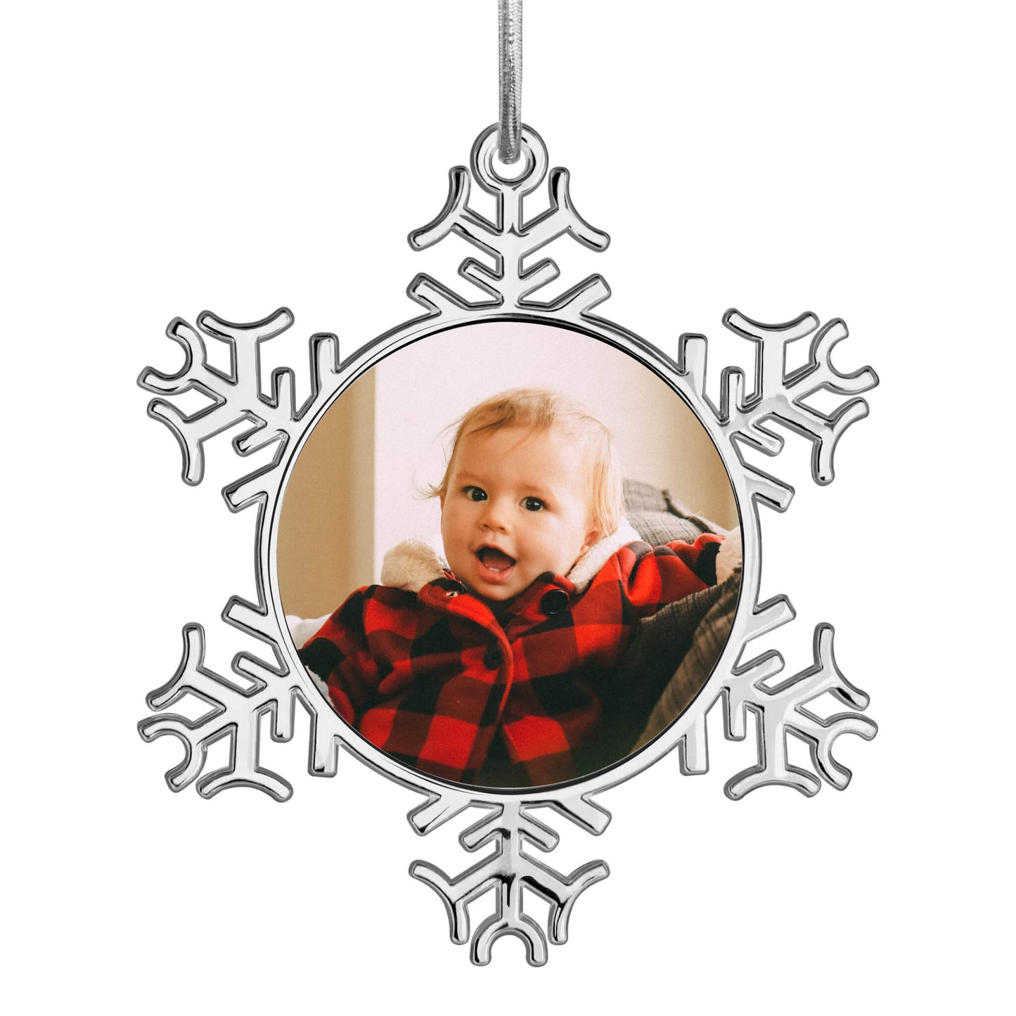 Custom Snowflake Ornaments for Kids Gifts