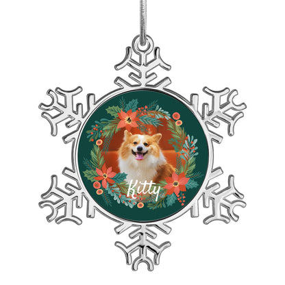 Custom Snowflake Ornaments for Pet