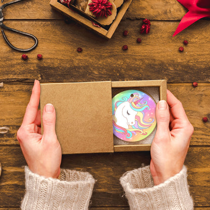 Christmas Unicorn Rainbow Ornaments Gifts
