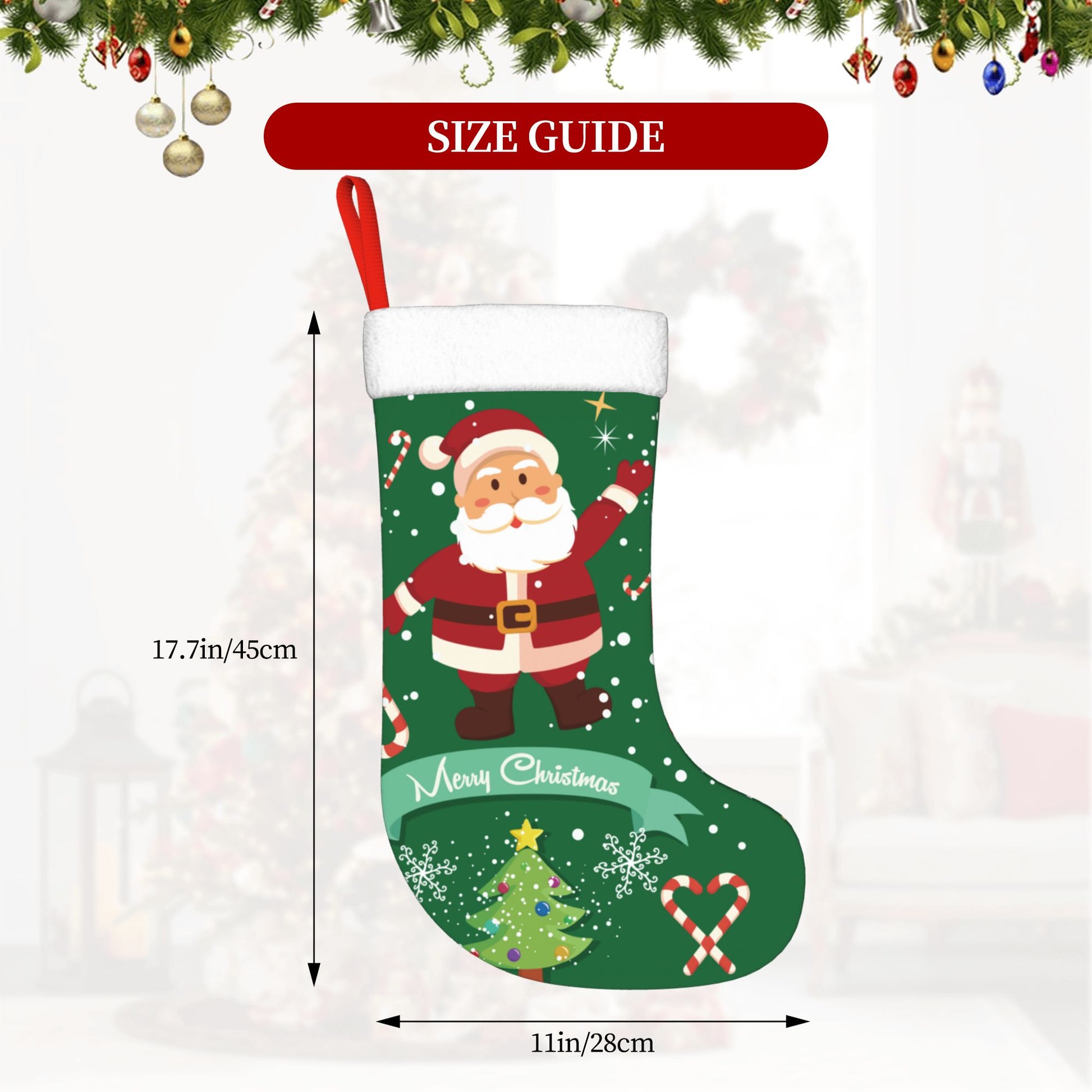 Custom Christmas Santa Claus Stockings