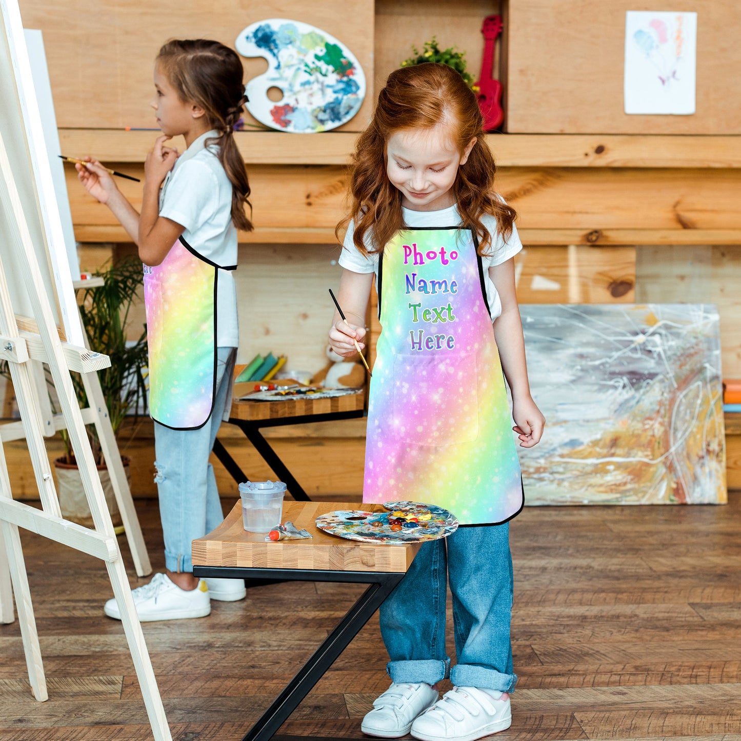 Kids Rainbow Apron