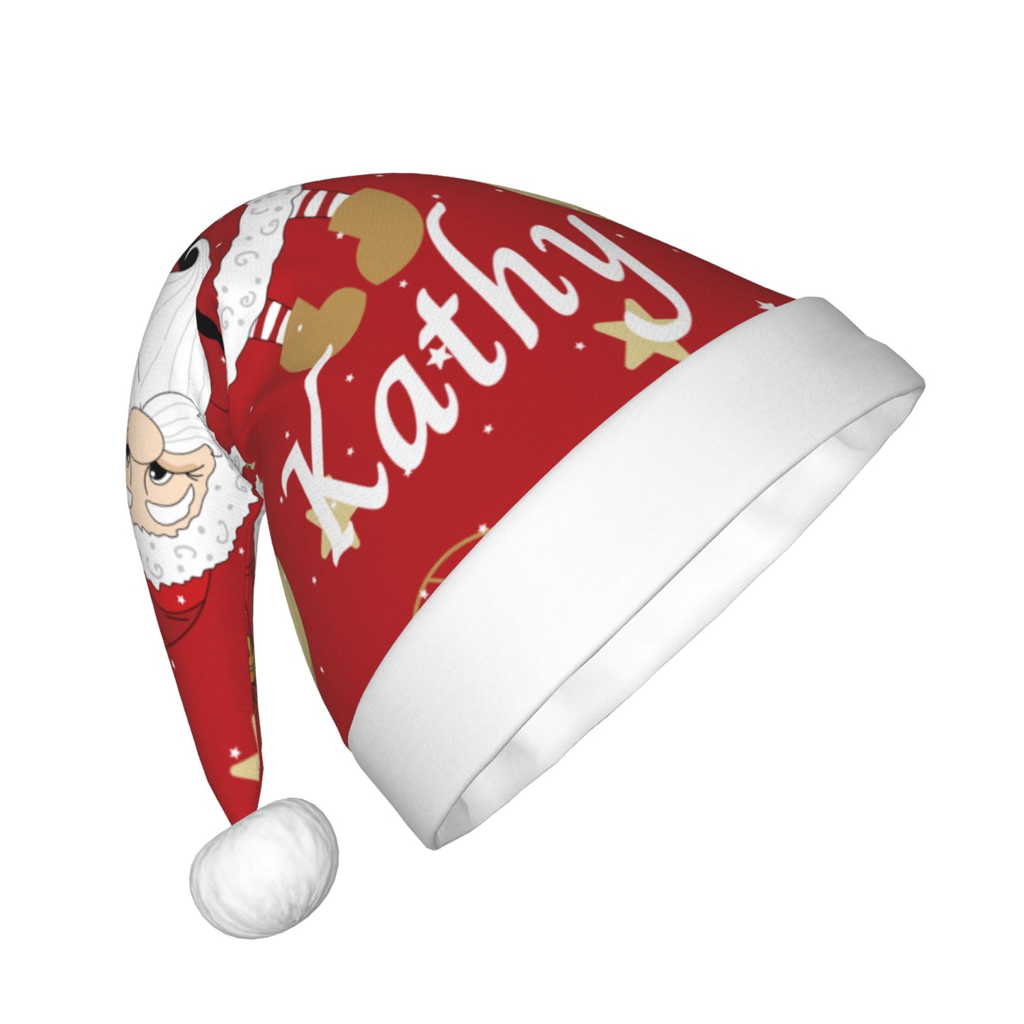 Custom Christmas Hat For Kids Santa