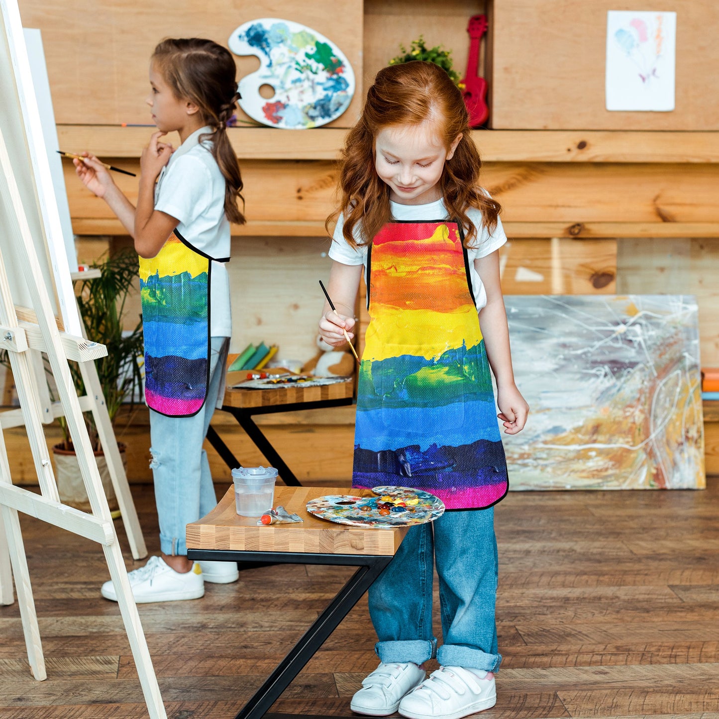 Kids Rainbow Apron