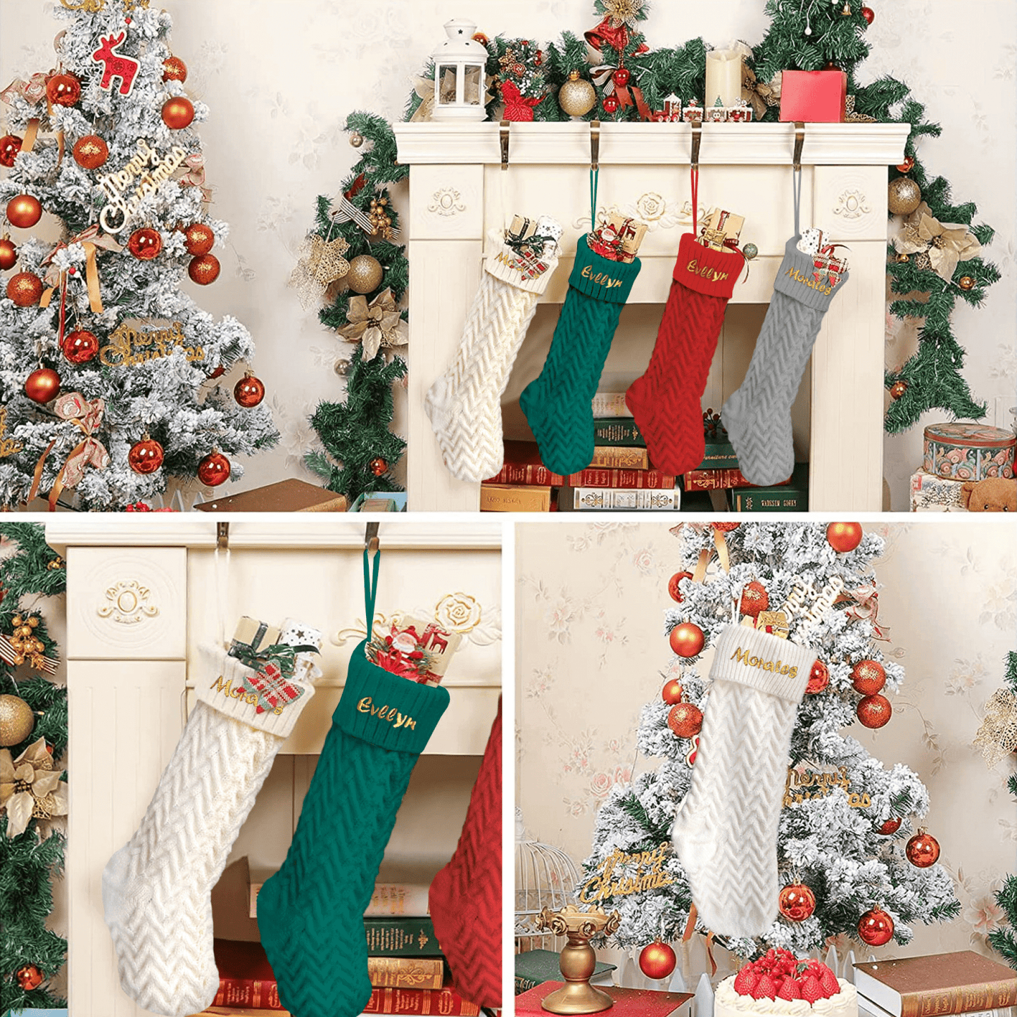 Personalized Christmas Stockings with Name