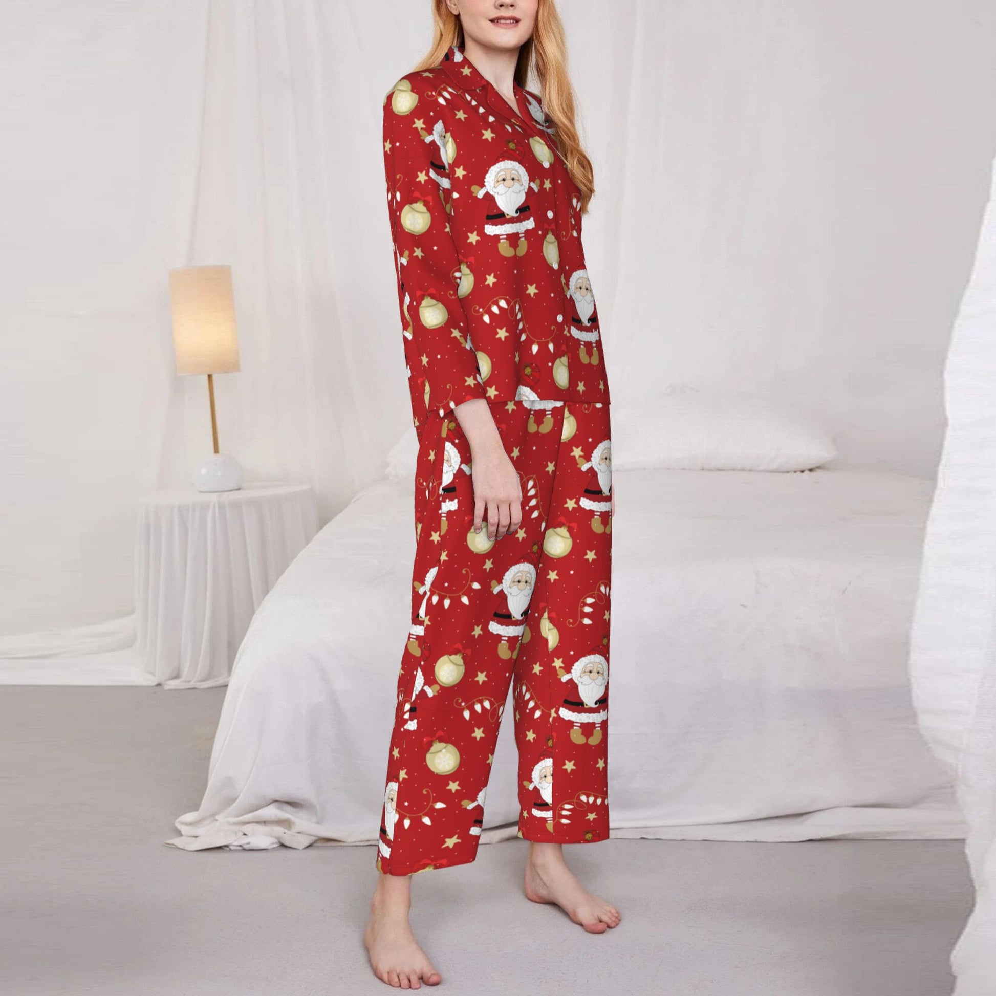 Custom Christmas Santa Pajamas for Women