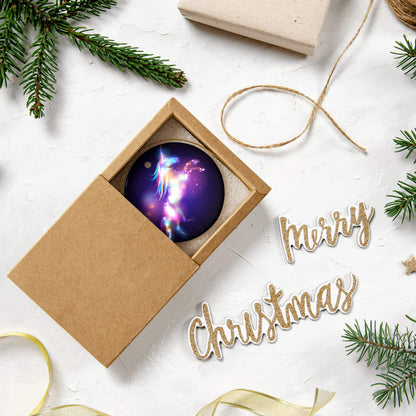 Christmas Tree Unicorn Ornaments Gifts