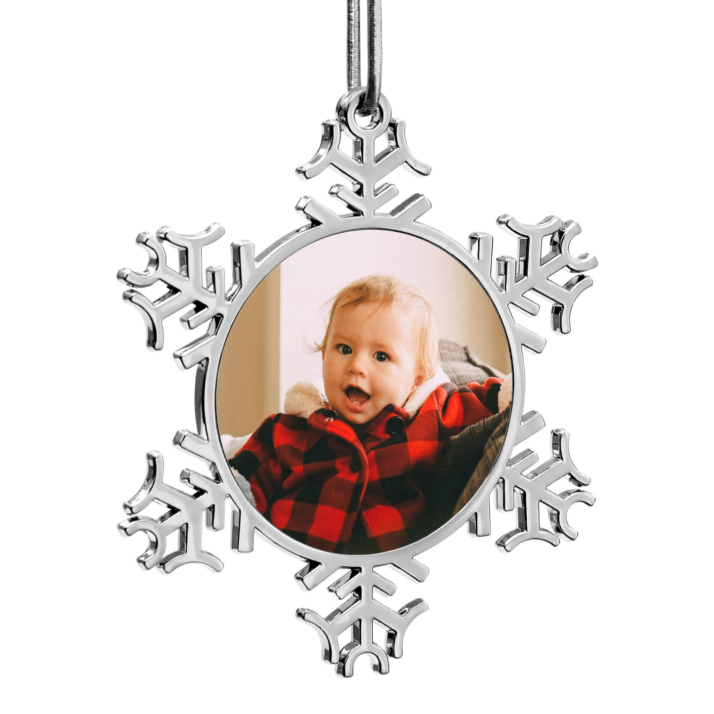 Custom Snowflake Ornaments for Kids Gifts