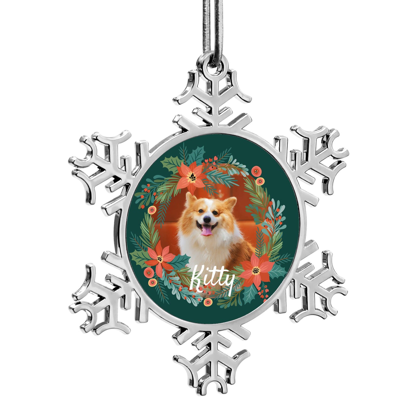 Custom Snowflake Ornaments for Pet