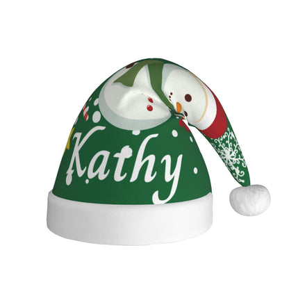 Custom Christmas Snowman Hat