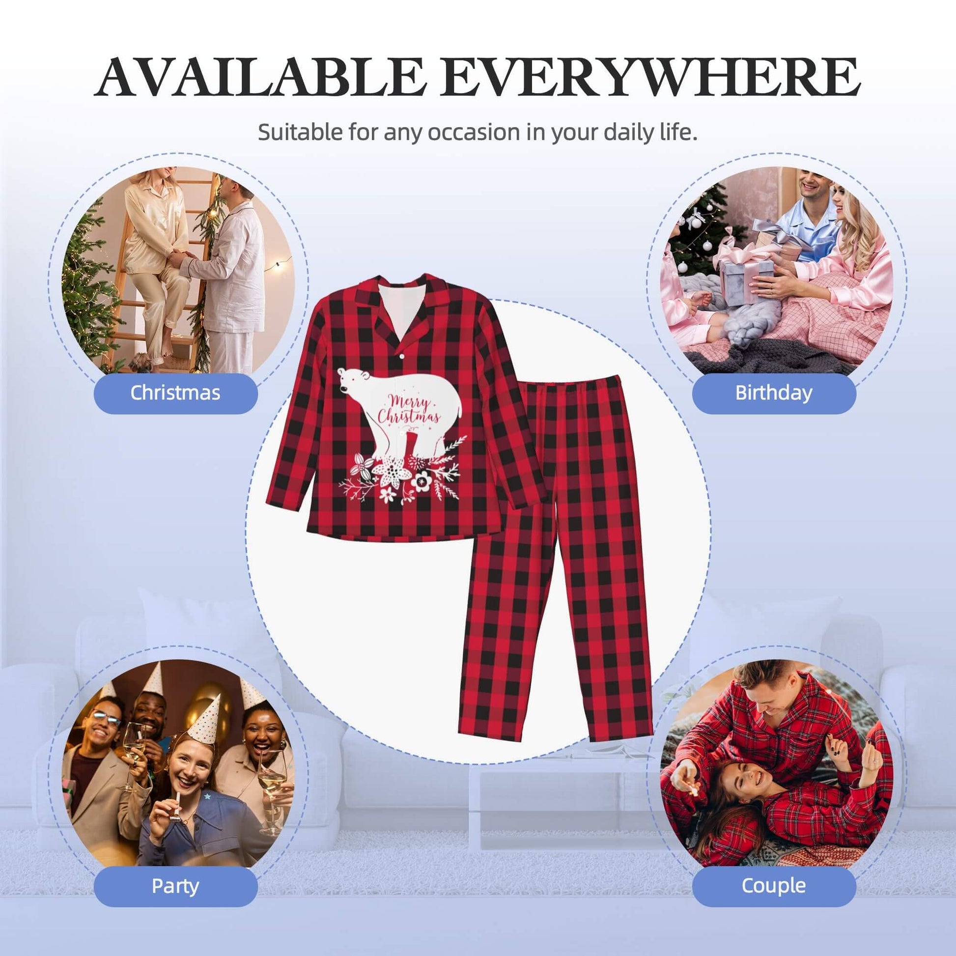 Christmas Pajamas Sets For Men